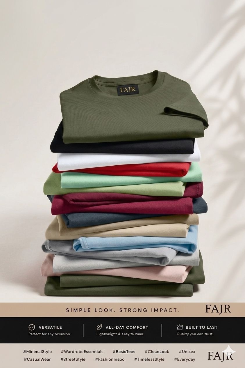 Essential Basic T-Shirts