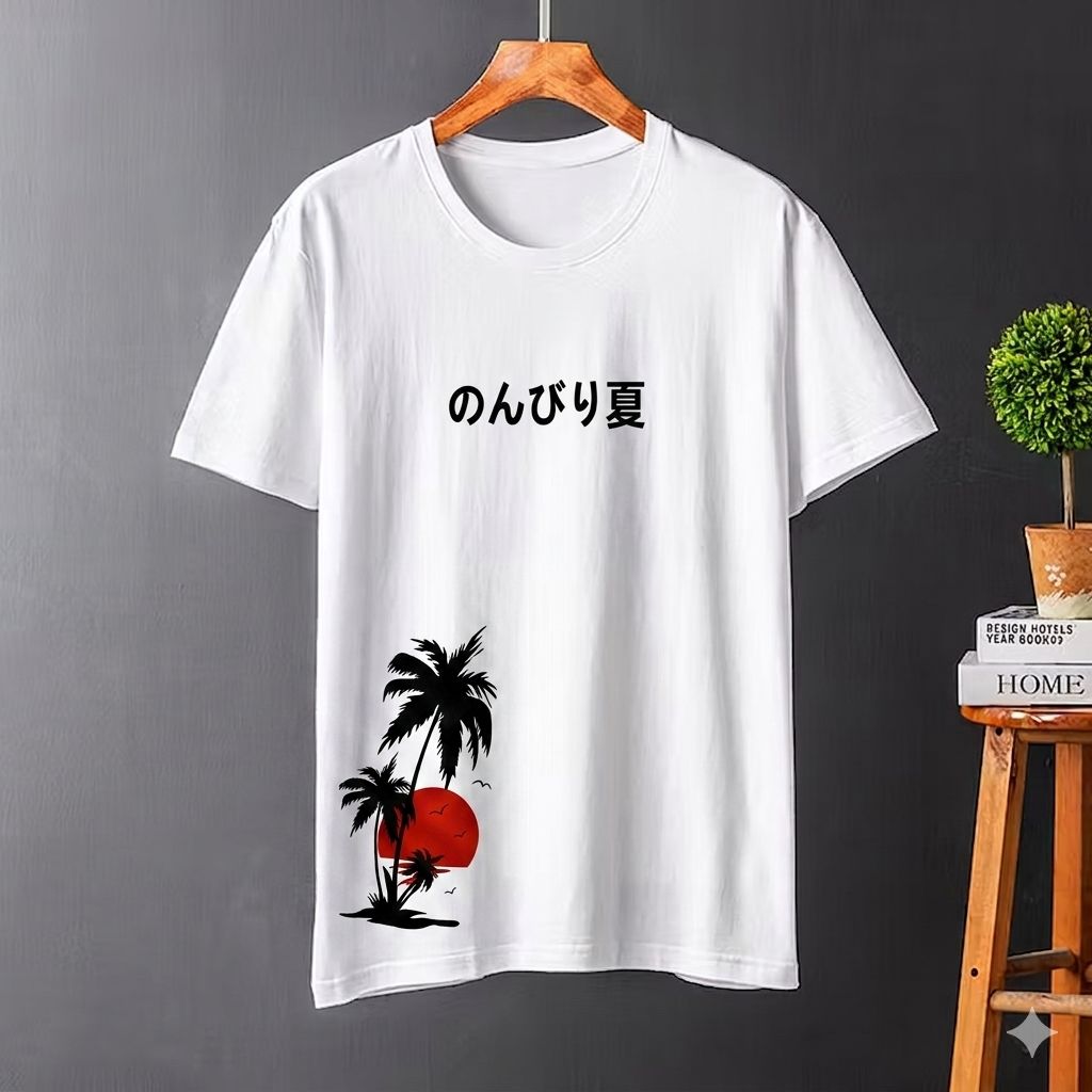 White Printed T-Shirt (WI6)