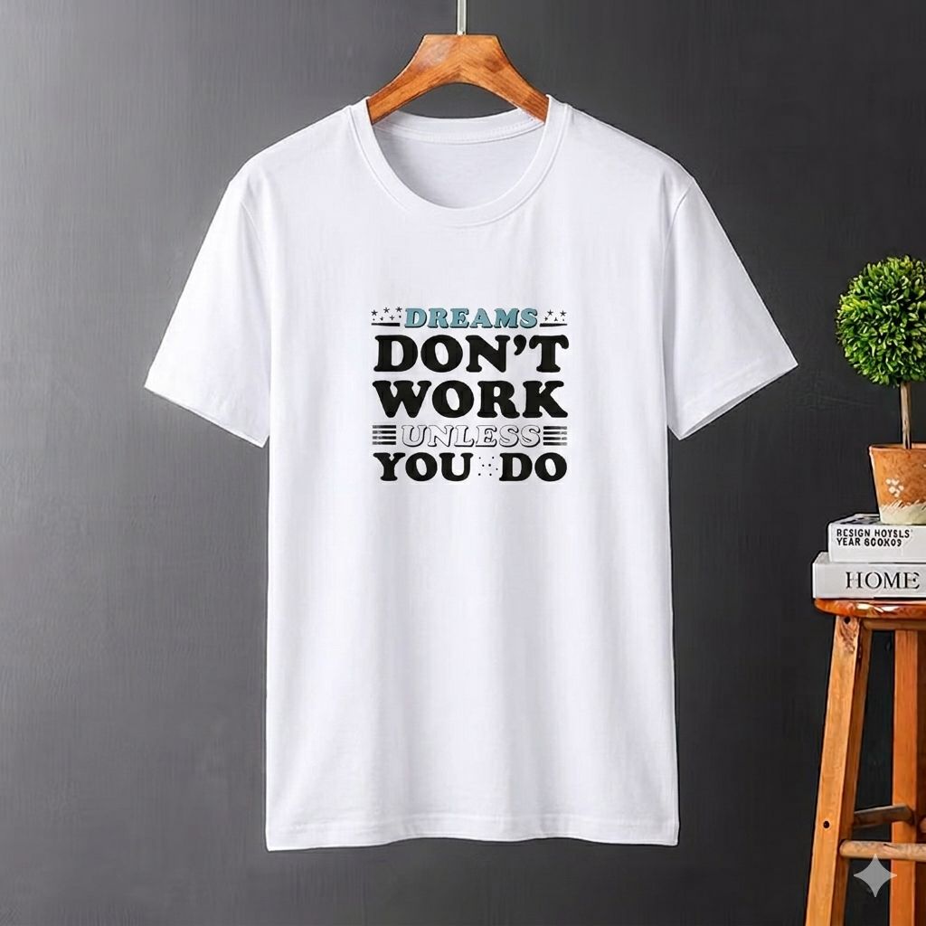White Printed T-Shirt (WI4)