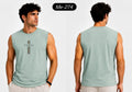 تيشيرت كات رجالي مطبوع – Mint Green-274