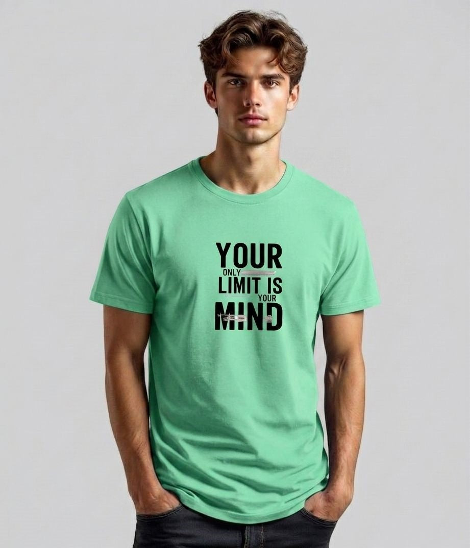Pistachio Printed T-Shirt (FZ17)