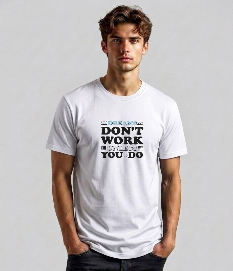 White Printed T-Shirt (WI4)
