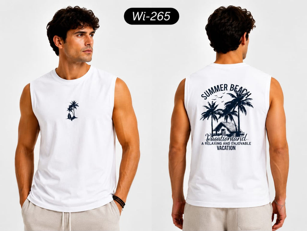 تيشيرت كات رجالي مطبوع – Printed Classic Fit