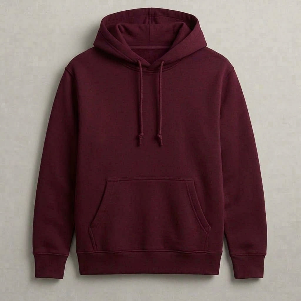 سويتشيرت إسفنجي سادة | Burgundy