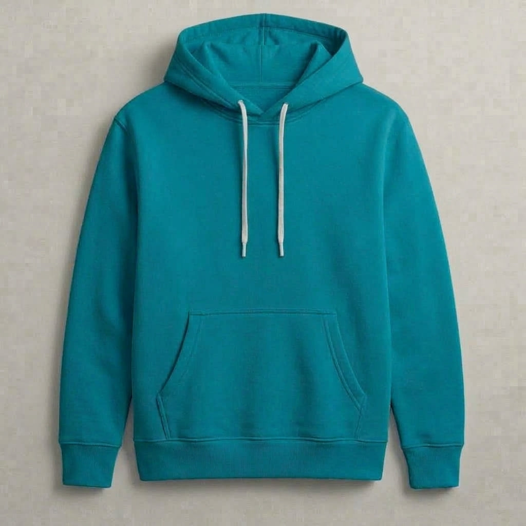 سويتشيرت إسفنجي سادة | Teal