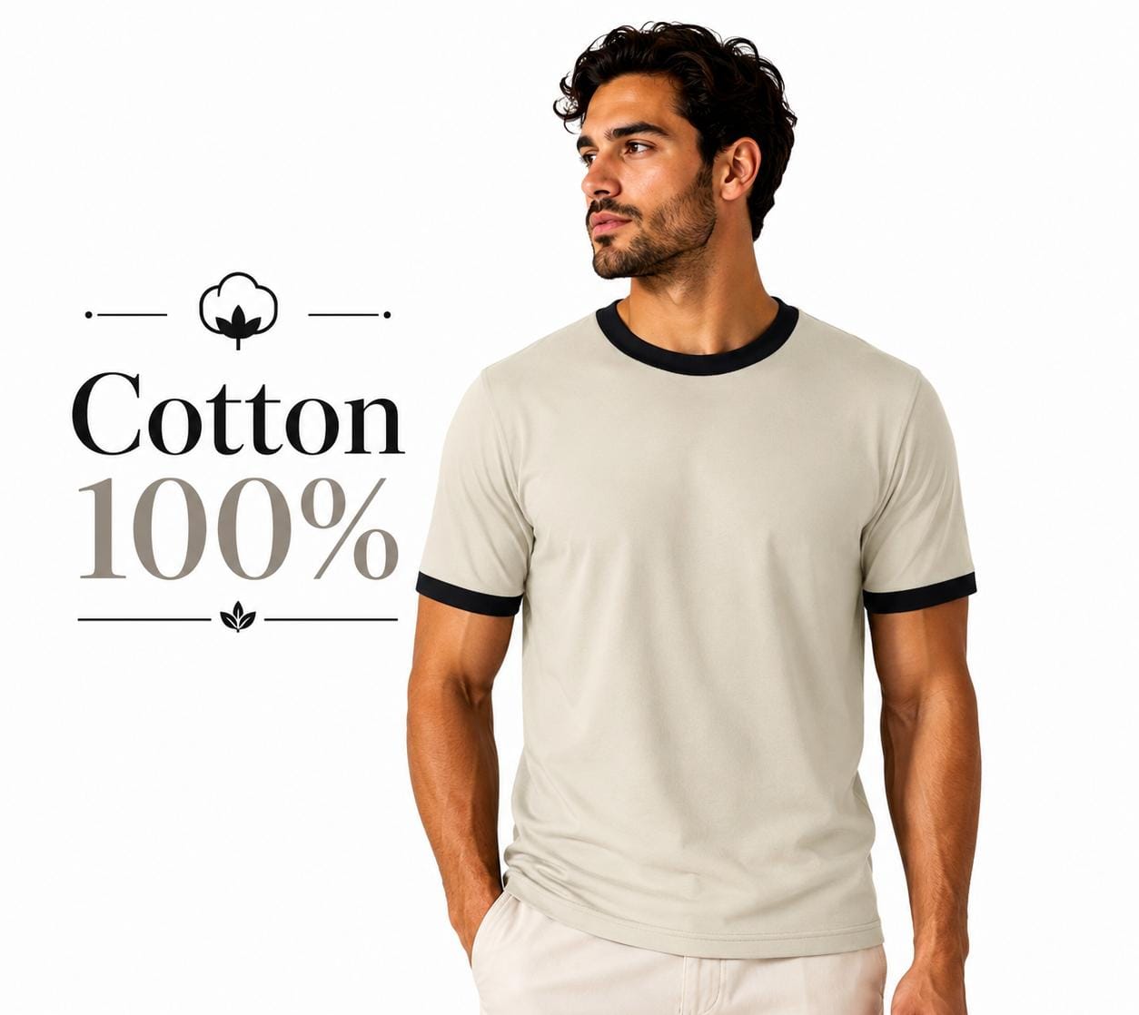 تيشيرت رينجر رجالي – Ringer T-Shirt