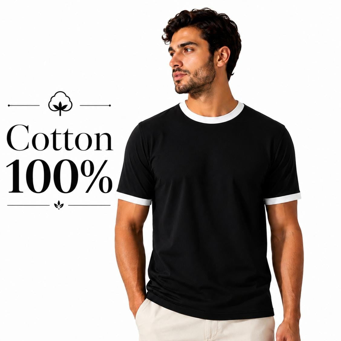 تيشيرت رينجر رجالي – Ringer T-Shirt