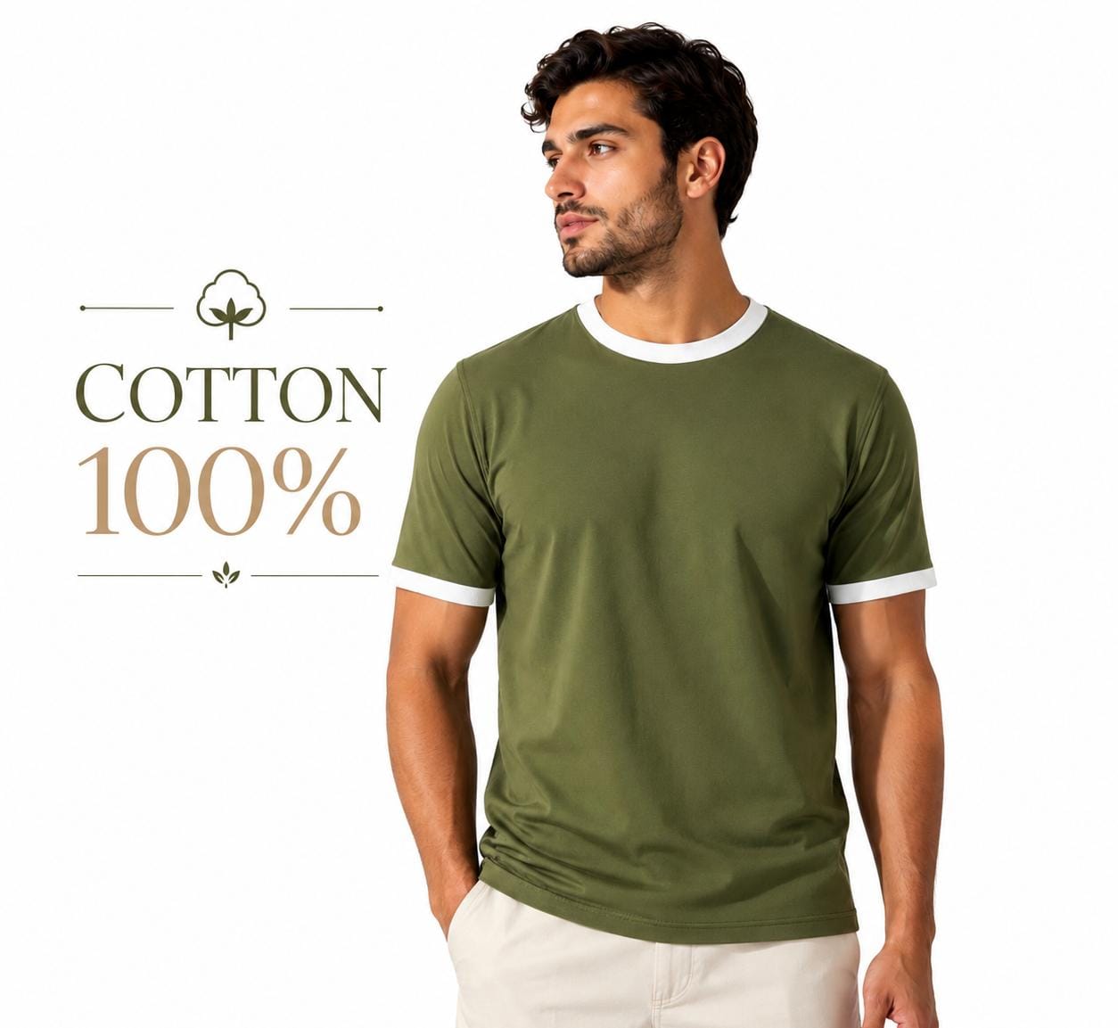 تيشيرت رينجر رجالي – Ringer T-Shirt