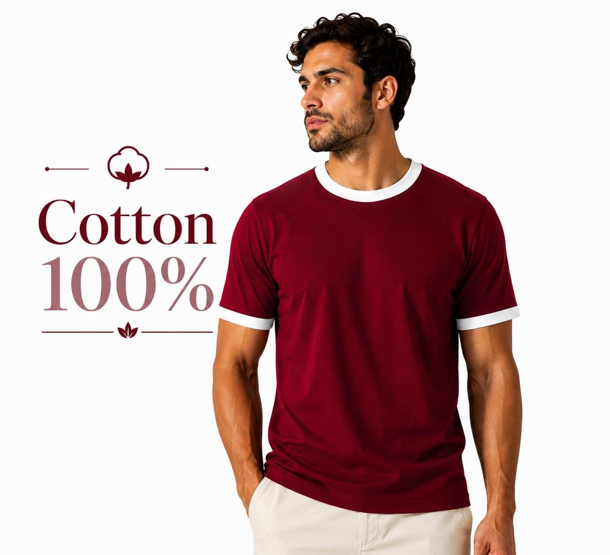 تيشيرت رينجر رجالي – Ringer T-Shirt