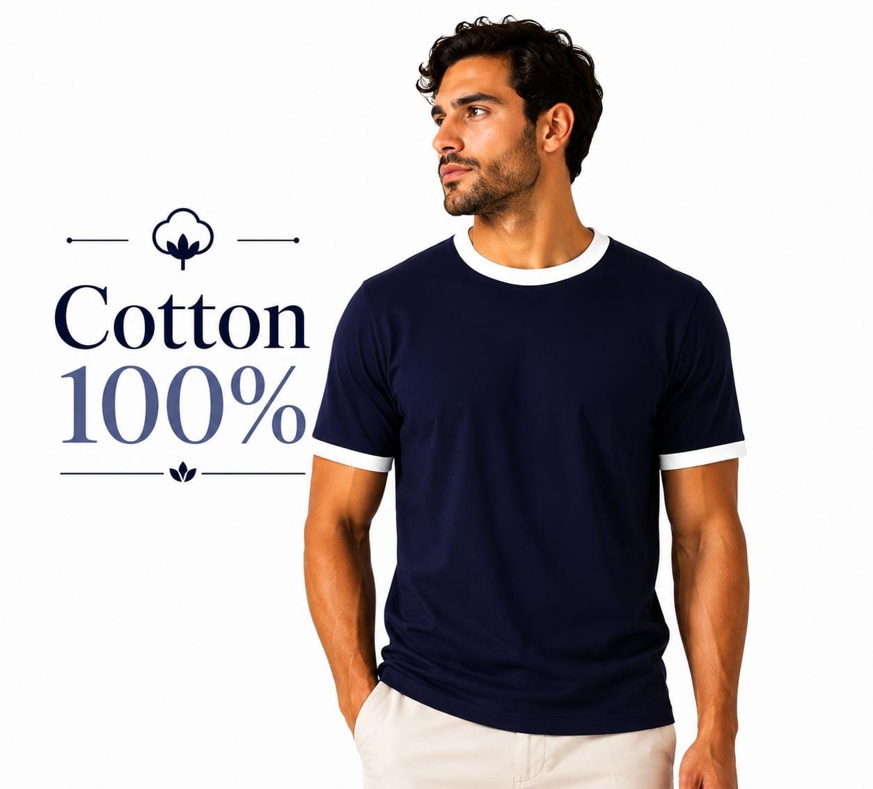 تيشيرت رينجر رجالي – Ringer T-Shirt