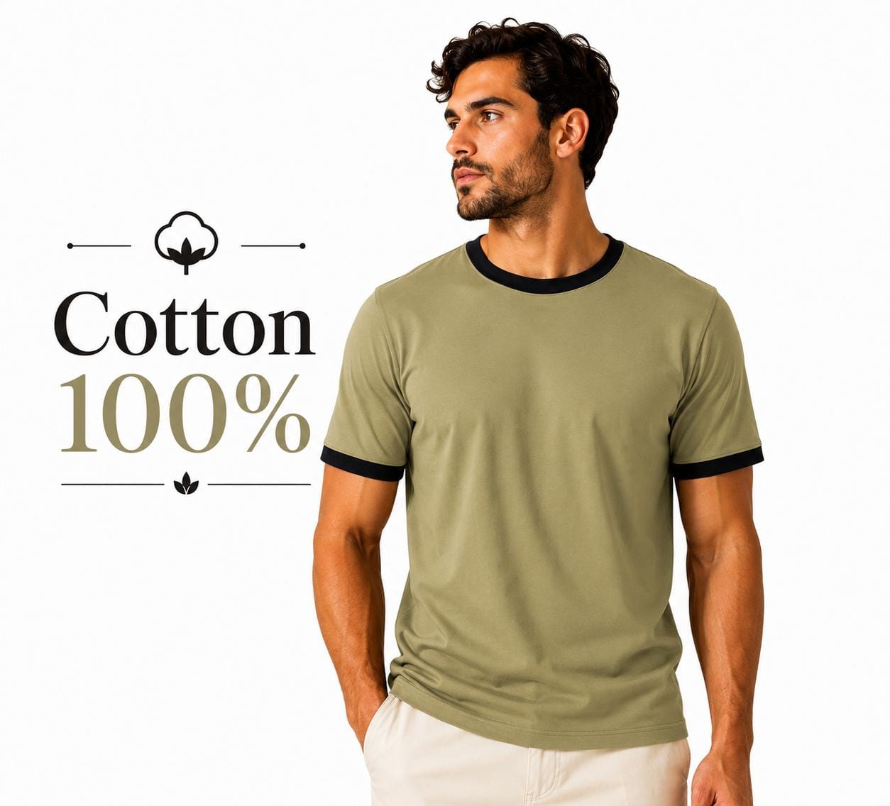 تيشيرت رينجر رجالي – Ringer T-Shirt